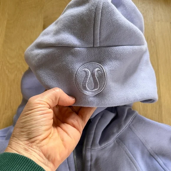 Lavender Hooded Women's Top - Picture 2 of 7